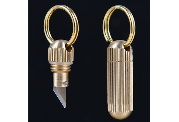 CE66 Key Ring Detachable QR Outdoor Swivel Keychain Carabiner Keyring Edc