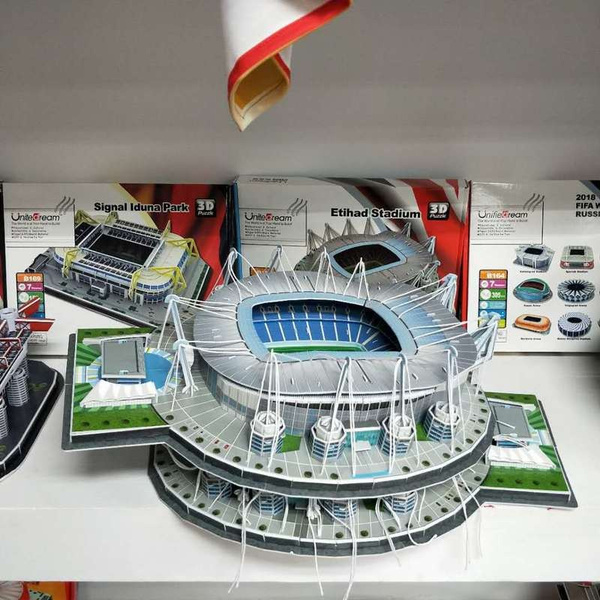 Football Club 3D Stadium Model Jigsaw Puzzle Man Utd Liverpool Arsenal & More! 