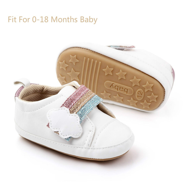 baby girl rainbow shoes