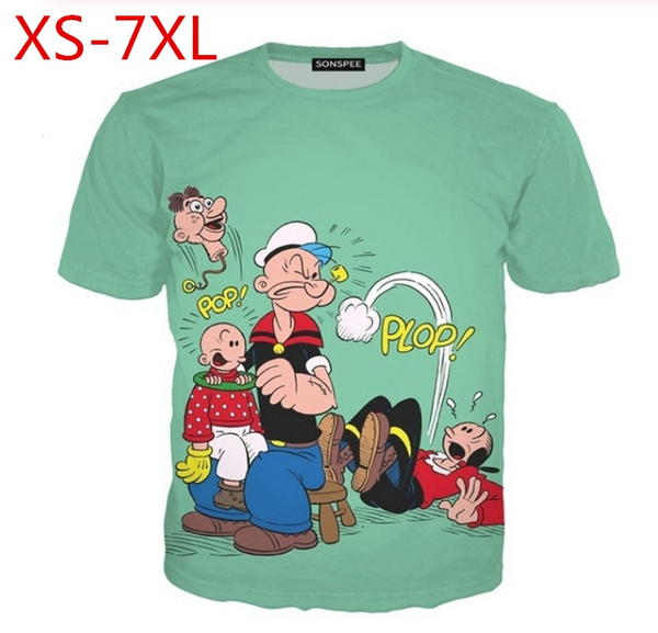 Cartoon printed t deals shirts for mens