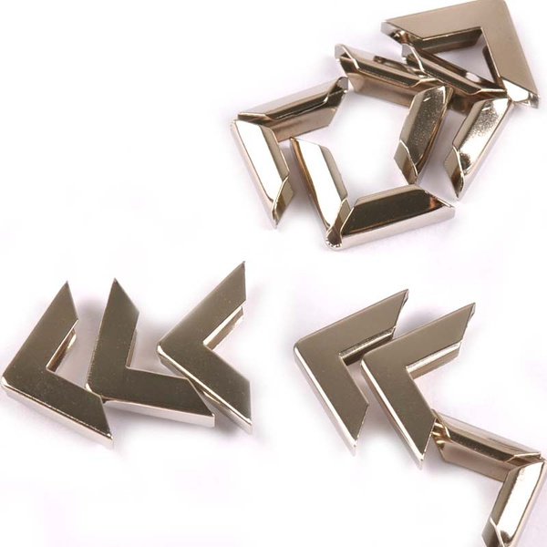 Metal Silver Photo Corners for Scrapbooking
