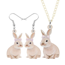 charmearringsnecklace, Animal, Choker, festivalgift