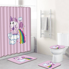 pink, toilet, Bathroom, Set