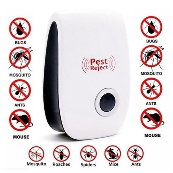 Electronic Ultrasonic Pest Mouse Repellent Anti Mosquito Repeller Killer  Machine Pest Reject Insect Rodent Control
