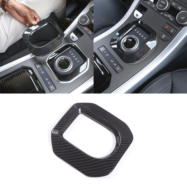 New! Carbon Fiber Style ABS Plastic Gear Shift Frame Cover Trim