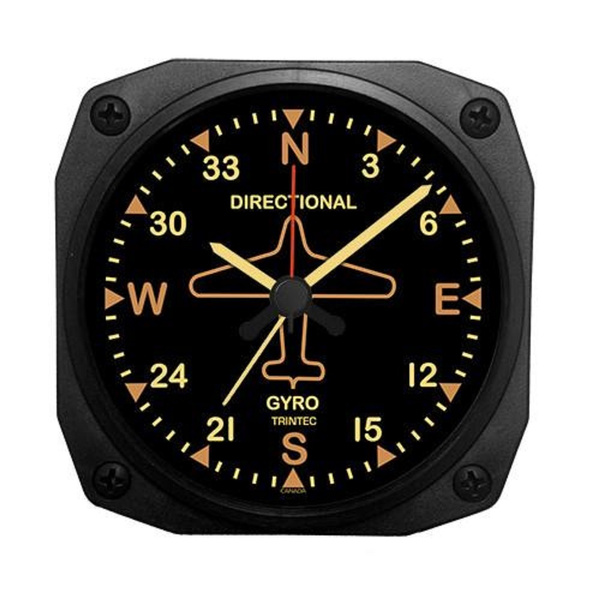 The Co. Co. Amelia Runway Black Aviation Watch E6B & Zulu Time - Walmart.com