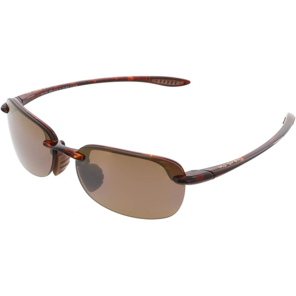 Maui Jim Women's Polarized Sandy Beach H408N-10 Brown Rimless Sunglasses