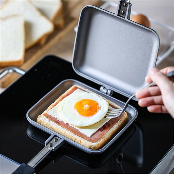 Acquista Baking Mould Bakeware Grill Frying Pan Waffle Pancake Breakfast  Machine Bread Toast