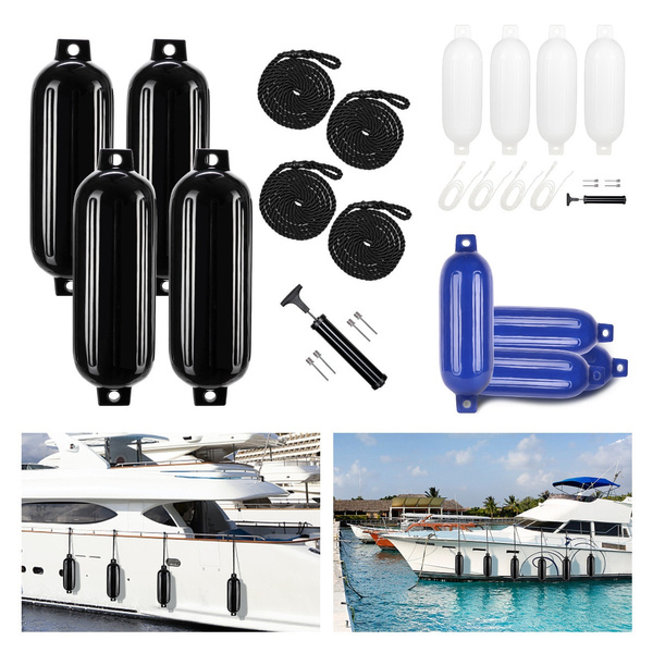 Boat for Docking Ribbed Bumper Boat Bumpers Protection Accessories