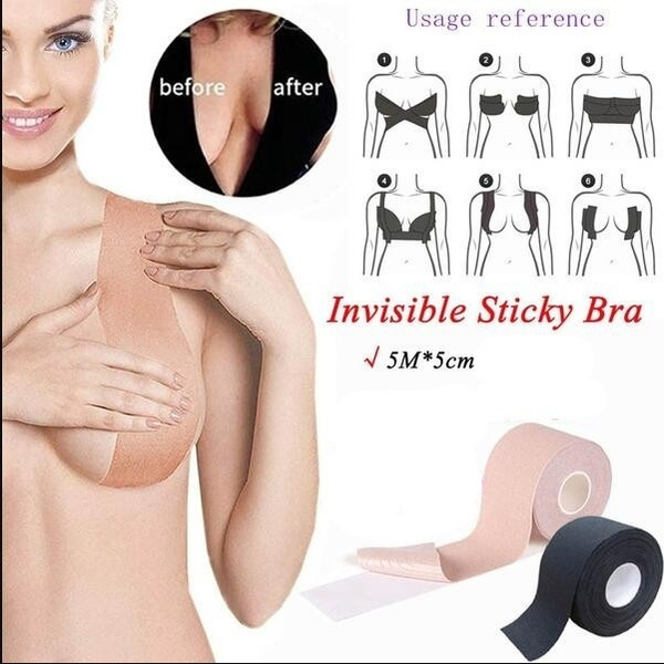 Sticky deals tape bra