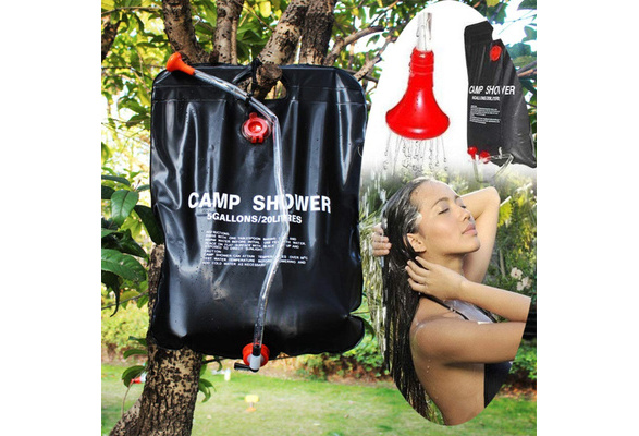 Solar-Dusche Tasche Heizung Camping Tasche Schlauch schaltbare Dusche Duschkopf 