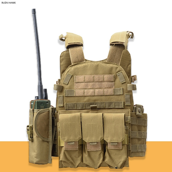 Tactical Vest 6094 Military Army Combat Training Body Armor Outdoor Hunting  Airsoft Sport Protection Vests