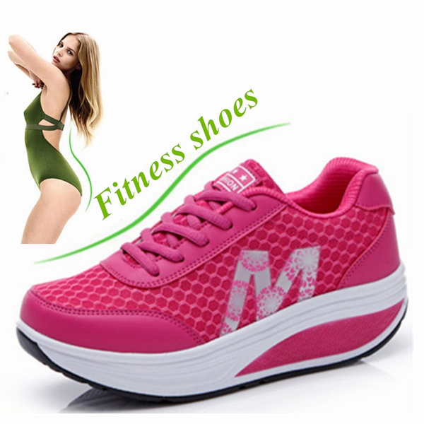 New Fashion Women's Casual Shoes Breathable Running Shoes Platform