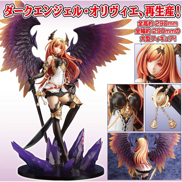 Anime Kotobukiya Rage of Bahamut Dark Angel Olivia 1/8 Fiugre New No Box 29cm #A 