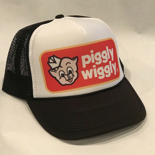Hatfield Meats Pig Bacon Sausage Patch Sew On Rare 3” Logo Hipster Trucker Hat 
