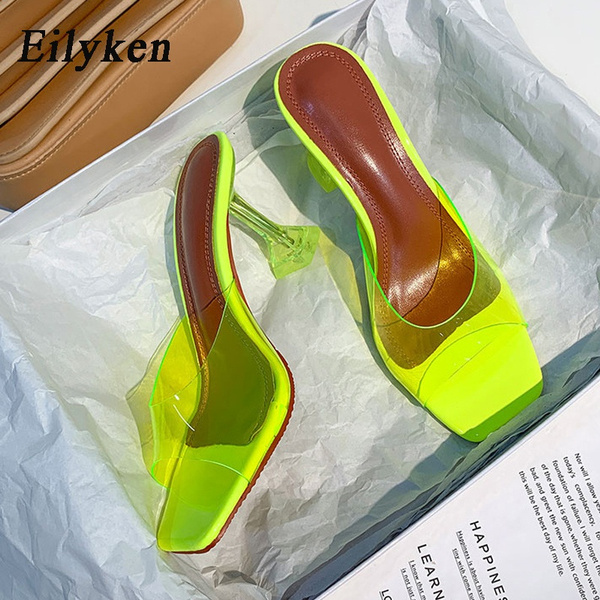 Eilyken Open toe silver Green PVC 
