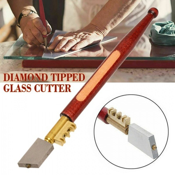 Professional Sharp Tiling Wooden Handle Marble Mirror Cutting Tools