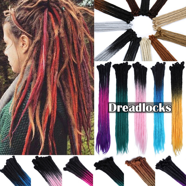 2 dreadlocks in hair