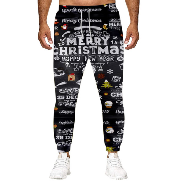 christmas track pants