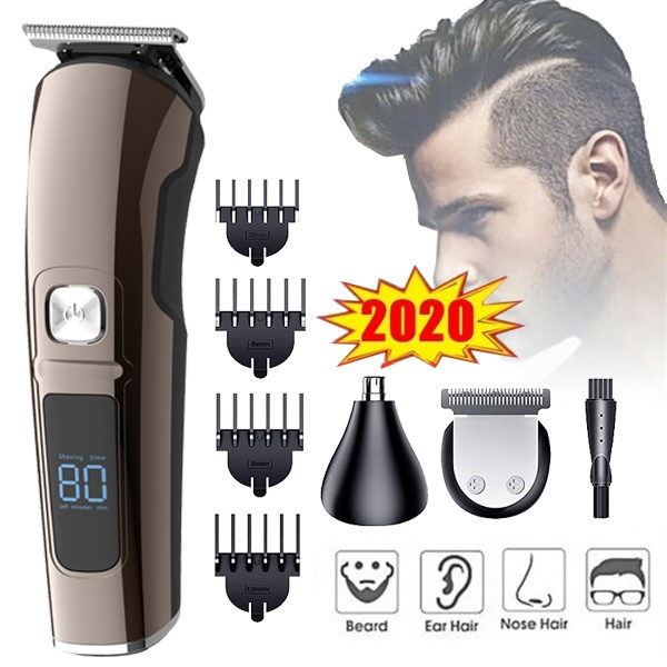 Large Display Electric Hair Clippers, Men's Trimmer, Shaver