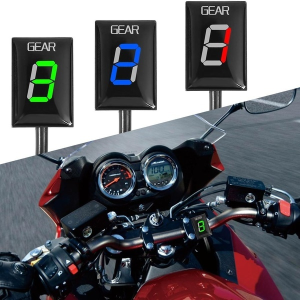 Waterproof Motorcycle Gear Indicator LED Display Plug & Play for Honda