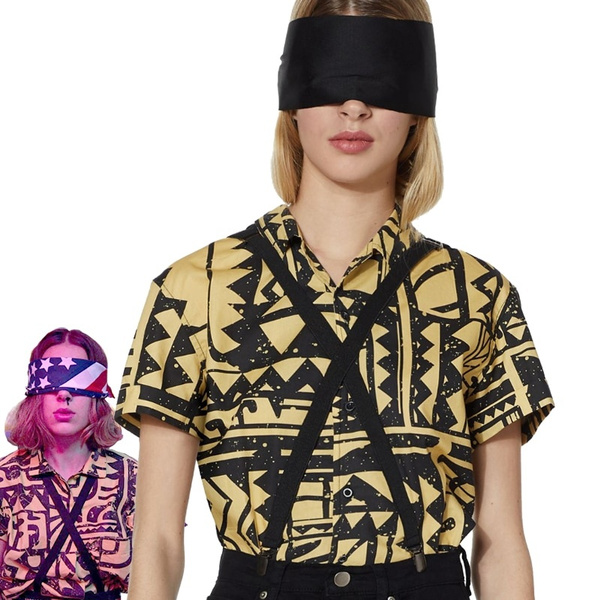 Stranger Things 3 Eleven Cosplay Costume EL Shirt Halloween Carnival Party Props Stranger Things 3 Eleven Cosplay Costume EL Shirt Halloween Carnival Party Props