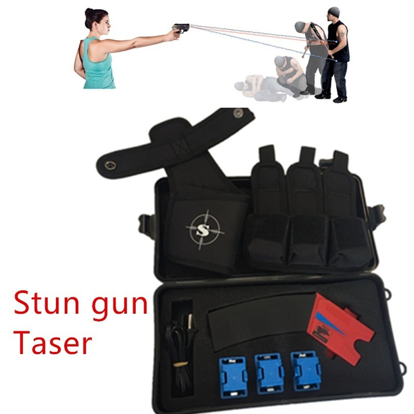Women's Self-defense Tools Remote Electric Shock Stun Gun Super High  Pressure Multi-function Mini Rechargeable