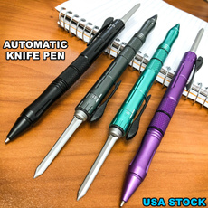 tacticalpen, otfknife, switchbladeknife, Aluminum
