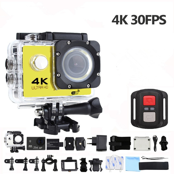 Action Camera With Remote Control 4k 30fps Ultra Hd Wifi 2 0 170d Underwater Waterproof Helmet Video Cameras Go Extreme Pro Sport Cam Wish Action Camera With Remote Control 4k 30fps Ultra Hd Wifi 2 0 170d Underwater Waterproof Helmet Video Cameras Go Extreme Pro Sport Cam Wish