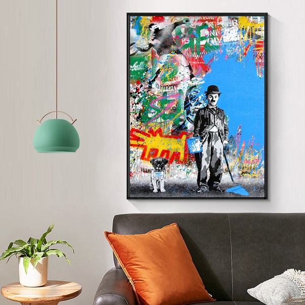 The Lovers Art Graffiti Art Canvas Pop Wall Art Street Wall 