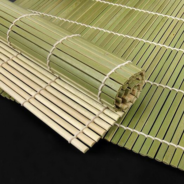 Green Skin Bamboo Roller Sushi Roll Sushi Tool Bamboo Curtain Wish