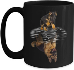 Coffee, puppy, drinkingcup, Gifts
