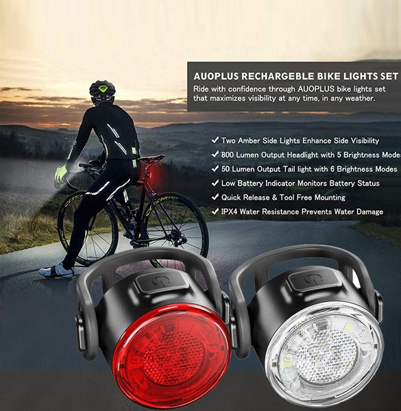 Bike lights hot sale side visibility