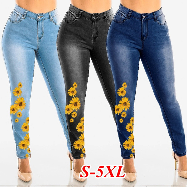 Sunflower Jeans – Aesthetic Clothing
