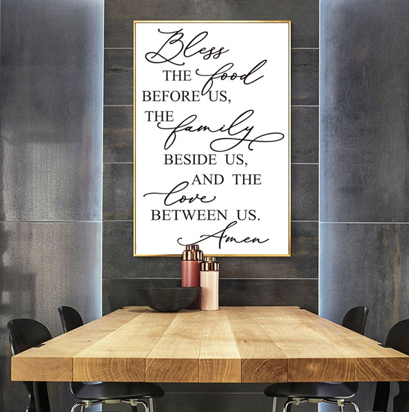 Dining Room Poster Verse Nordic, Wall Pictures For Dining Room