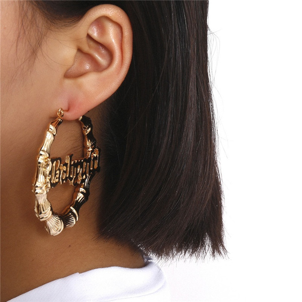 Hip hop deals hoop earrings