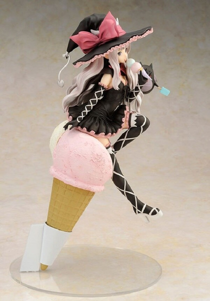 Anime Action Figure Shining Hearts Shiawase No Pan Ice Witch Melty Granite Ice  Cream PVC 20cm Collection Model Toy | Wish