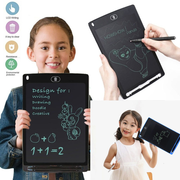LCD Writing Tablet 12 Inch Electronic Drawing Pads Doodle Board Gift Kid  Office
