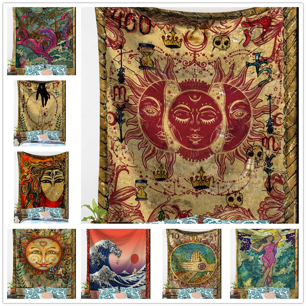Bohemian Tarot Card Tapestry Poster Tapestry Hippie Bohemian Boho The Lovers Tarot Tapestry Gothic Art Wall Hanging Wish I hope you guys try this out, i love making them! bohemian tarot card tapestry poster tapestry hippie bohemian boho the lovers tarot tapestry gothic art wall hanging wish