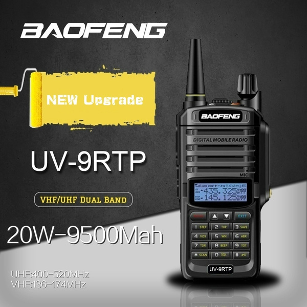 Baofeng UV9R-PLUSTP Walkie Talkie Professional Radio Station ...