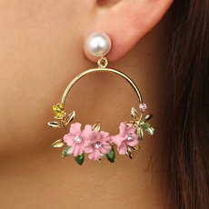 Flowers, Dangle Earring, Jewelry, Earring