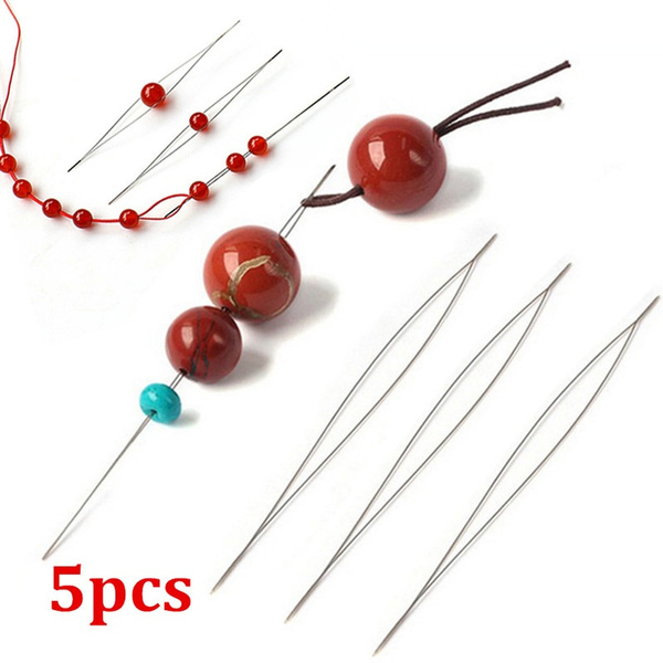 Open the Bead Needle DIY Beading Needles Supplies Beads Handmade Pins