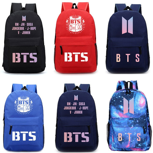 New Arrival KPOP Boy Band Printed Backpack Student Backpack Back to ...