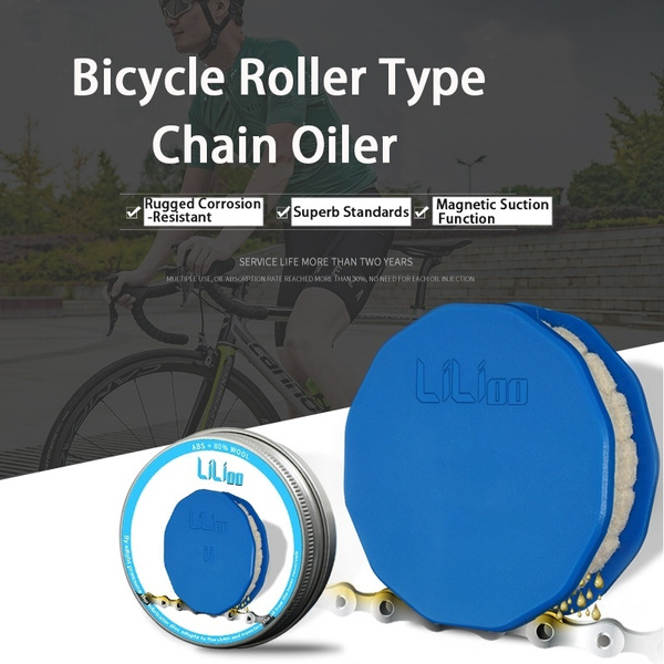 Bicycle Chain Roller Oiler Oil Lubricator Cleaner Repair Maintenance Tool 