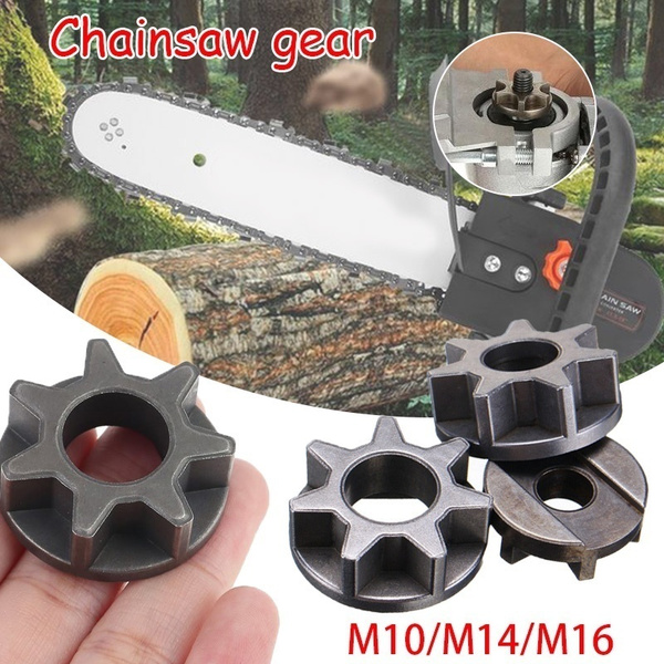 M14  Chainsaw Gear Replacement For 115 125 150 180 Angle Grinder Chain Saw 
