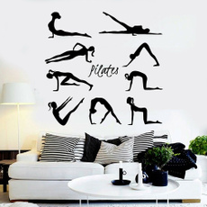 Stickers & Vinyl Art, Yoga, Dekorace do domácnosti, gymnastic