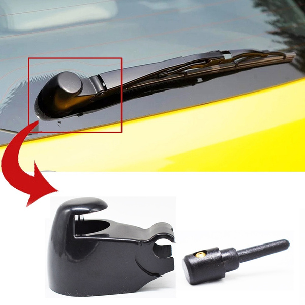 rear windscreen windshield washer wiper arm washer nut cover cap nozzle jet for vw golf passat 3bg caddy sharan seat alhambra wish wish