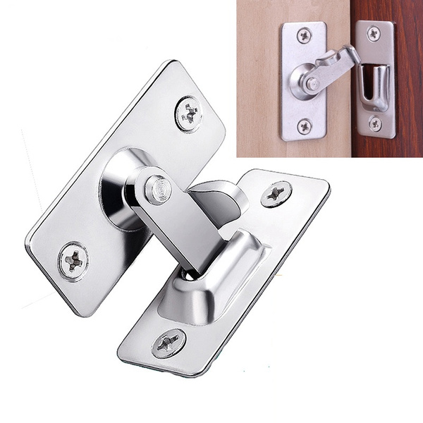 Right Angle Lock 90 Degree Room Door Buckle Buckle Suitable For Bathroom Barn Door Sliding Door Buckle Bending Right Angle Doo Wish