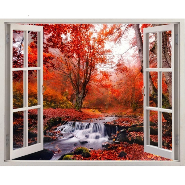 5D Diamond Painting Window View Kit