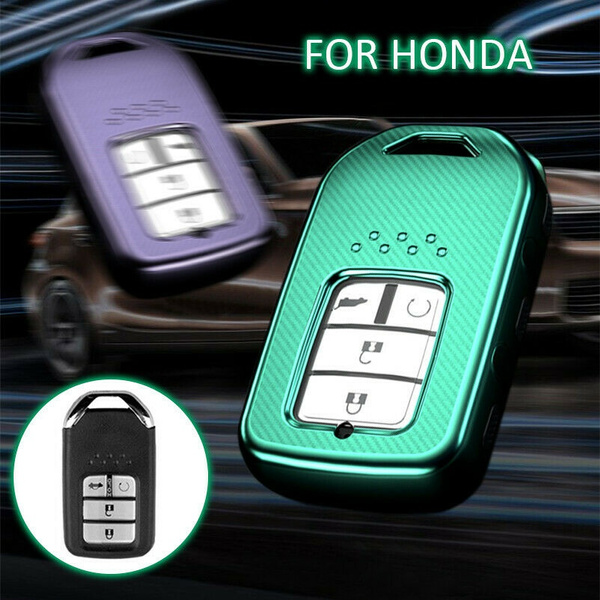 Key Holder Fob Case Shell Cover Bag For Honda HRV CRV Accord Civic Crider Parts 
